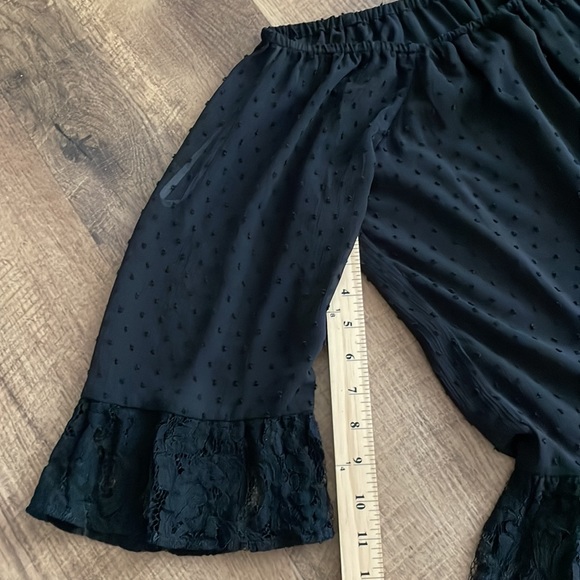 DR2 Nordstrom Black off the shoulder multi way wear Top size Large ECU - Picture 12 of 13